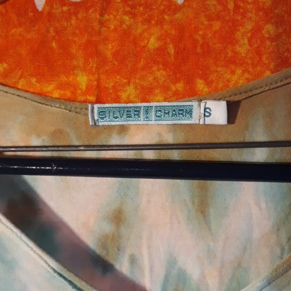 3/4 Teal Tye~Dye Shirt - Picture 2 of 5